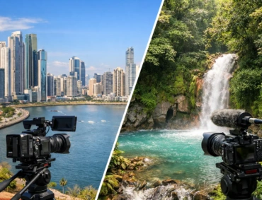Panama Versus Costa Rica Filming